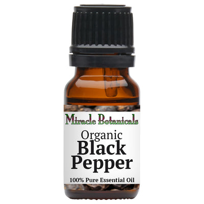 Black Pepper Essential Oil - Organic (Piper Nigrum)