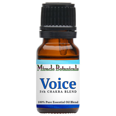 Voice - 5th Chakra Essential Oil Blend for Balancing Throat Chakra