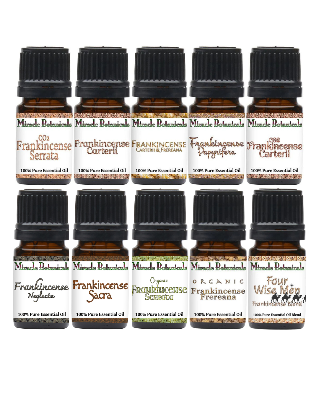 Frankincense Master Collection - 10 Oil Set