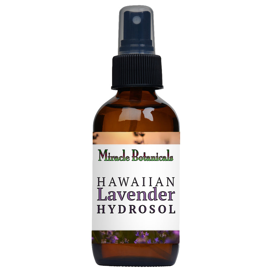 Lavender (Hawaiian) Hydrosol - (Lavandula Angustifolia) - Rare & Local - Miracle Botanicals Essential Oils