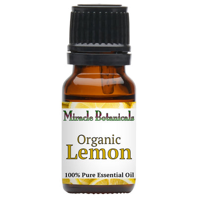 Lemon Essential Oil - Organic (Citrus Limonum)