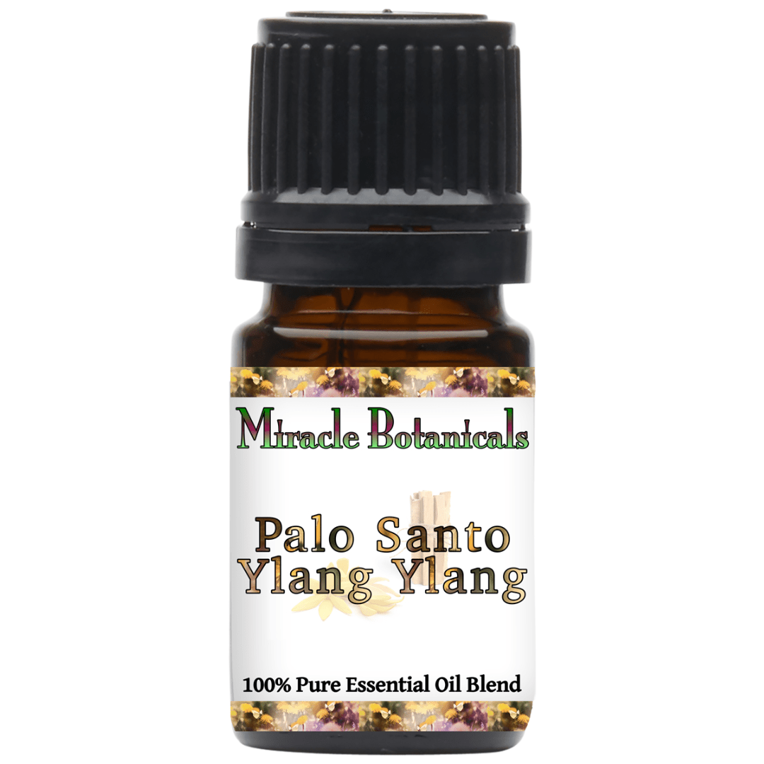 Palo Santo Ylang Ylang Essential Oil Blend - 100% Pure Essential Oil Blend - Miracle Botanicals Essential Oils