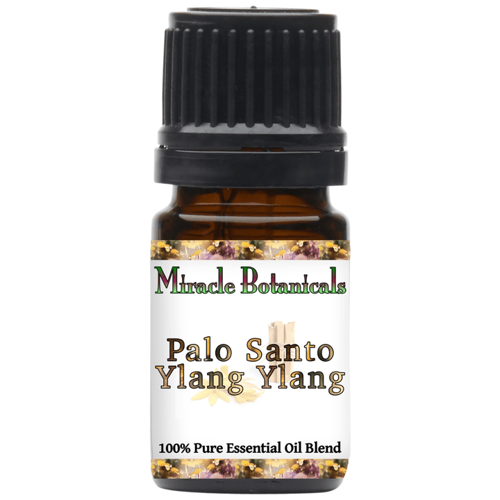 Palo Santo Ylang Ylang Essential Oil Blend - 100% Pure Essential Oil Blend - Miracle Botanicals Essential Oils