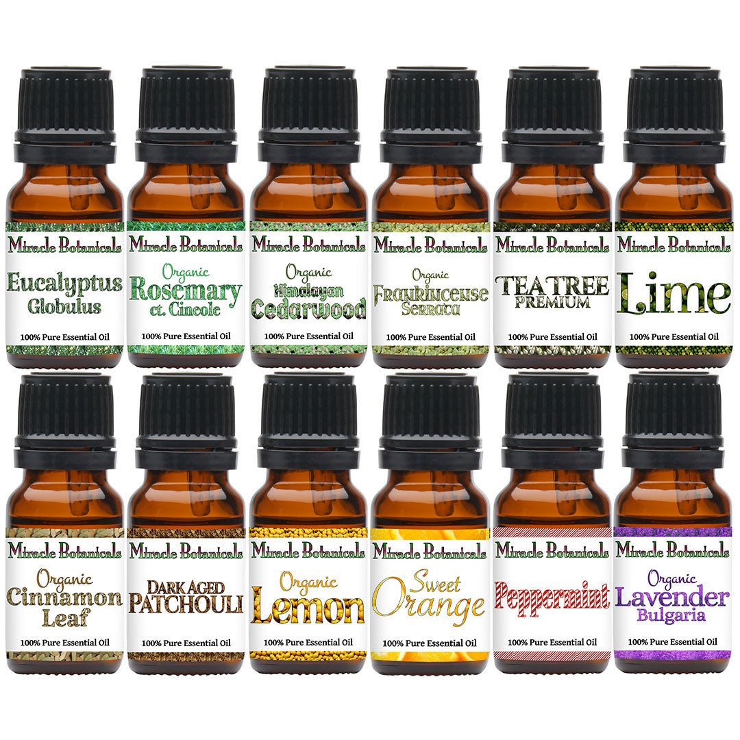 Advanced Essential Oil Intro Set - Miracle Botanicals Essential Oils