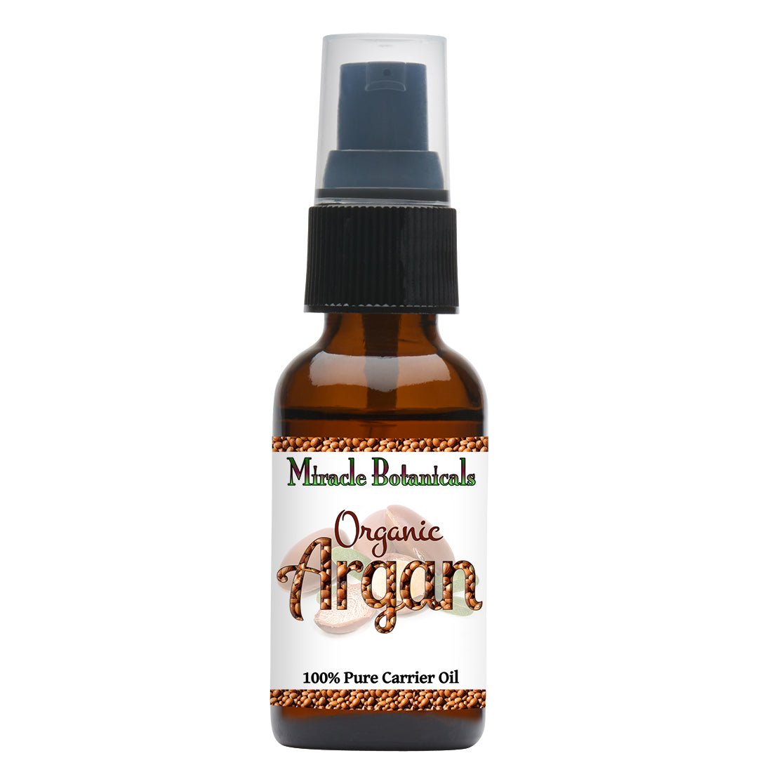 Argan Oil - Virgin, USDA Organic - Morocco (Argania Spinosa) - Miracle Botanicals Essential Oils