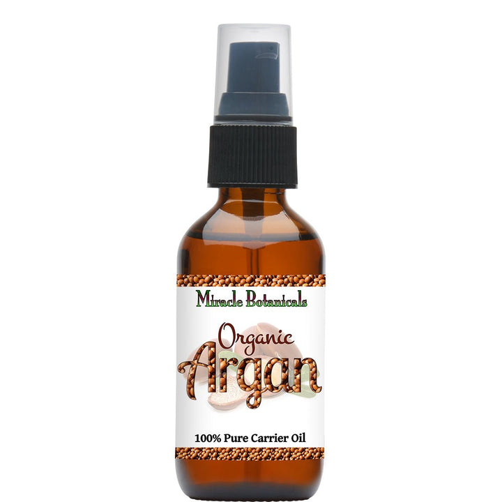 Argan Oil - Virgin, USDA Organic - Morocco (Argania Spinosa) - Miracle Botanicals Essential Oils