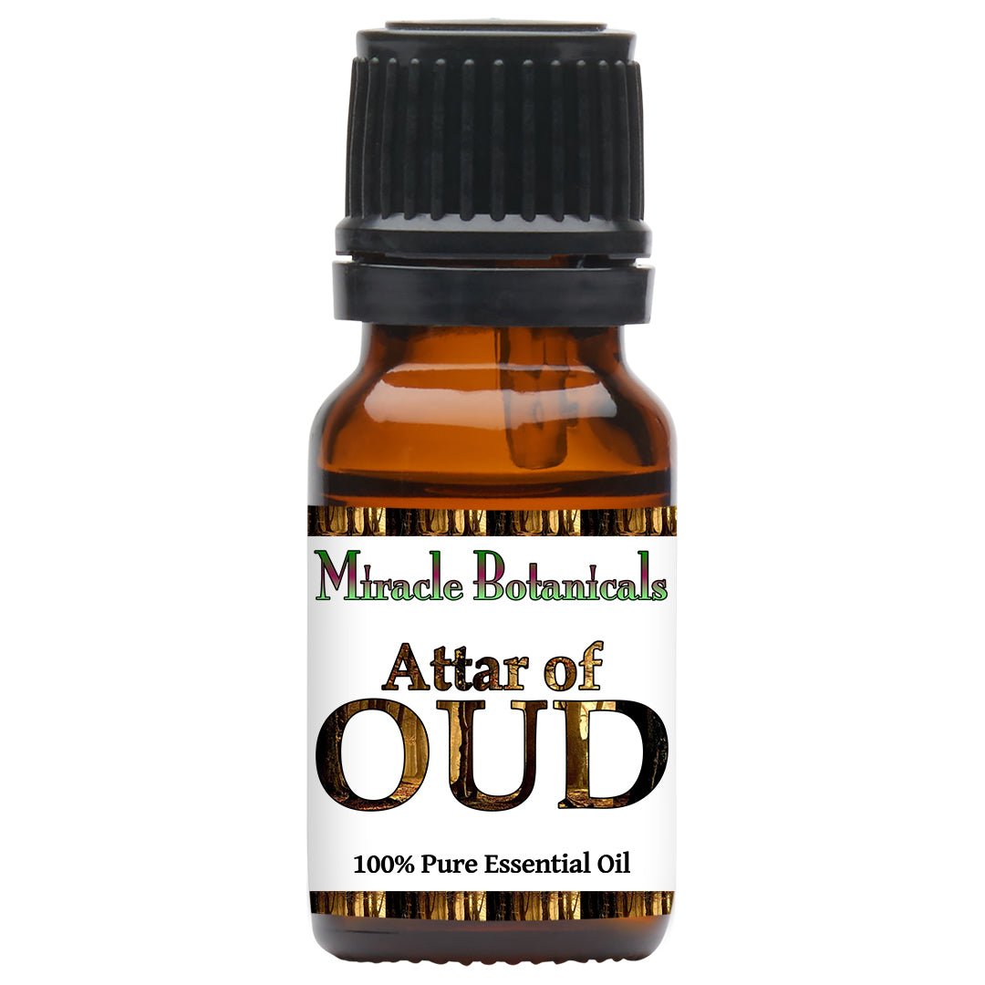 Attar of Oud Essential Oil - Agarwood in Hawaiian Sandalwood (Aquilaria Crassna/Santalum Paniculatum) - Miracle Botanicals Essential Oils