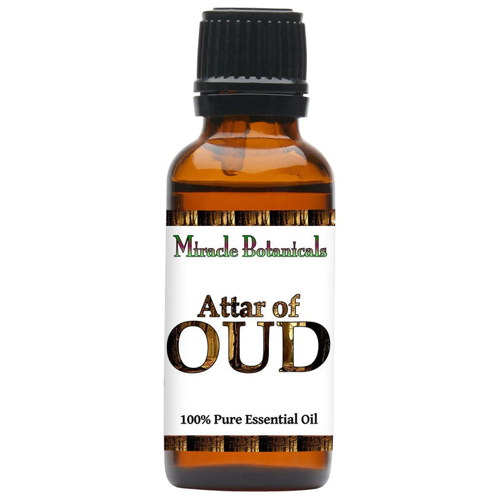 Attar of Oud Essential Oil - Agarwood in Hawaiian Sandalwood (Aquilaria Crassna/Santalum Paniculatum) - Miracle Botanicals Essential Oils