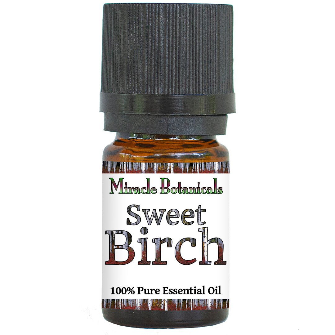 Birch (Sweet) Essential Oil - Adirondack (Betula Lenta) - Miracle Botanicals Essential Oils