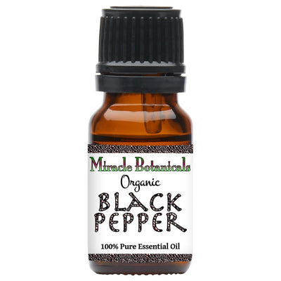 Black Pepper Essential Oil - Organic (Piper Nigrum)