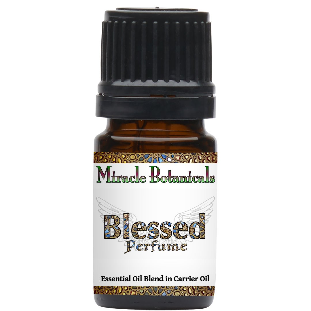 Blessed Perfume - Essential Oil Perfume Blend of 24 Botanicals - Miracle Botanicals Essential Oils