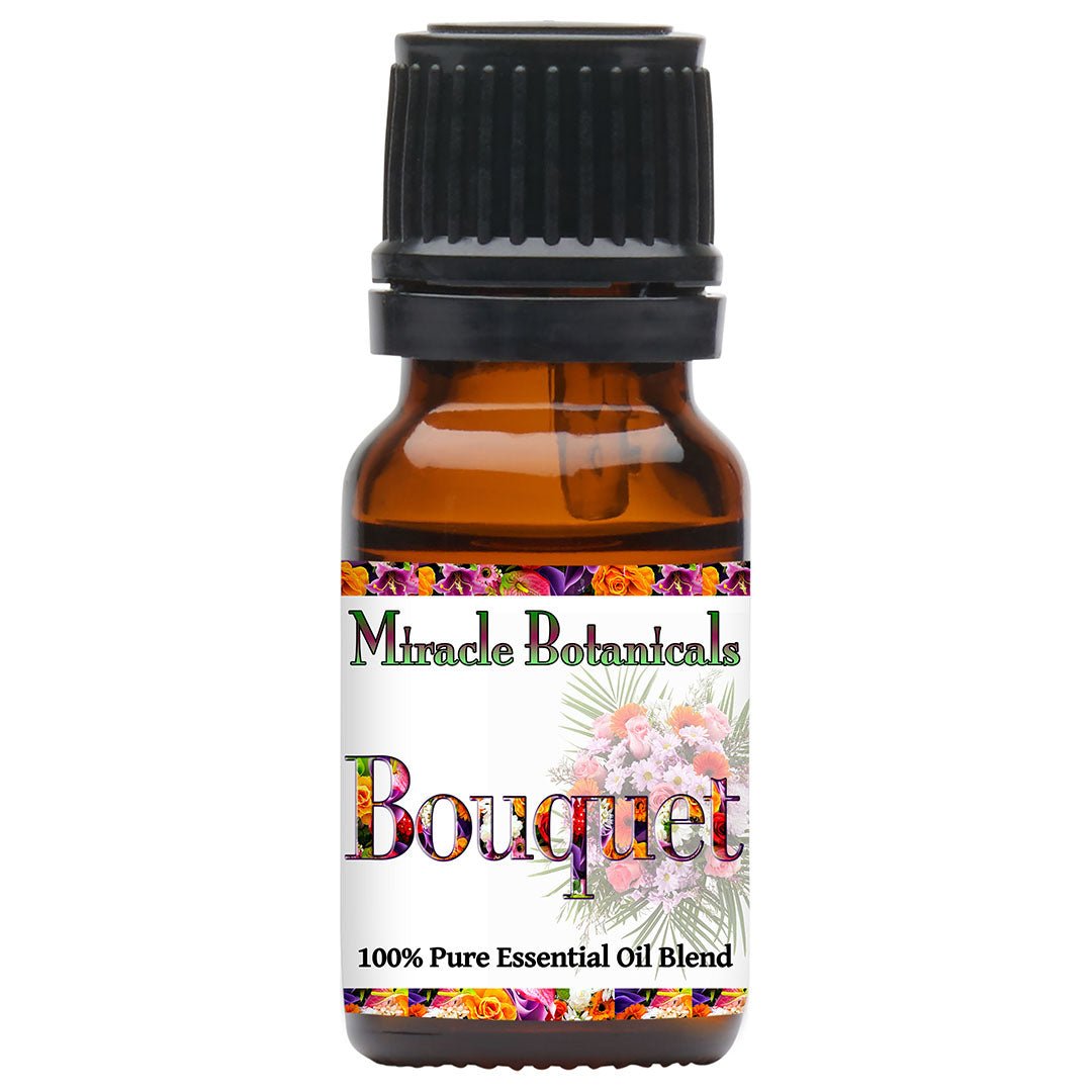 Bouquet Essential Oil Blend - 100% Pure Essential Oil Blend of Floral Botanicals - Miracle Botanicals Essential Oils