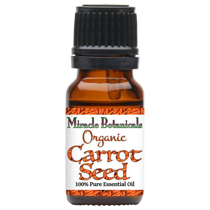 Carrot Seed Essential Oil - Organic (Daucus Carota) - Miracle Botanicals Essential Oils