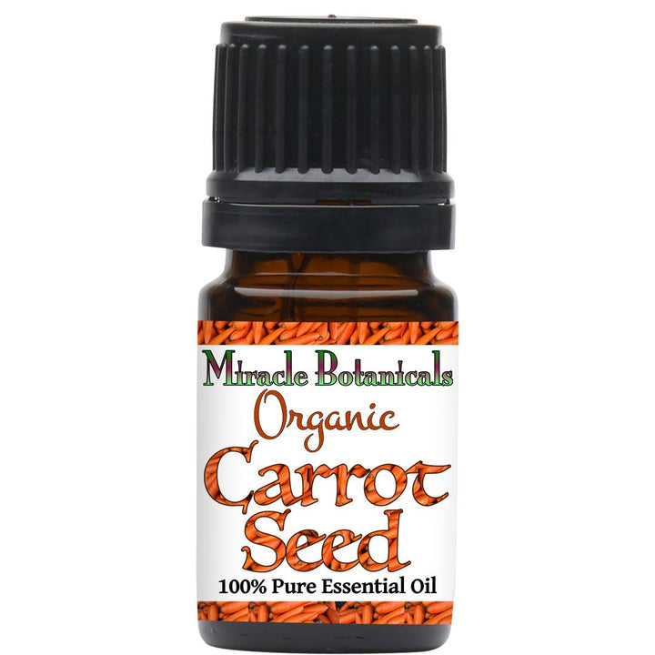 Carrot Seed Essential Oil - Organic (Daucus Carota) - Miracle Botanicals Essential Oils