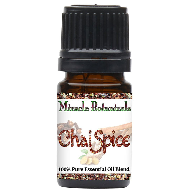 Chai Spice Essential Oil Blend - 100% Pure Essential Oil Blend of Chai Tea Spices - Miracle Botanicals Essential Oils