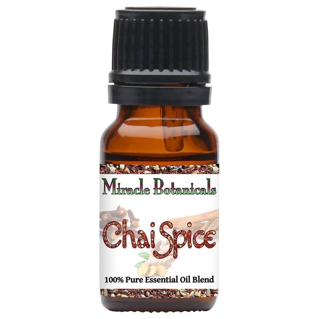 Chai Spice Essential Oil Blend - 100% Pure Essential Oil Blend of Chai Tea Spices - Miracle Botanicals Essential Oils