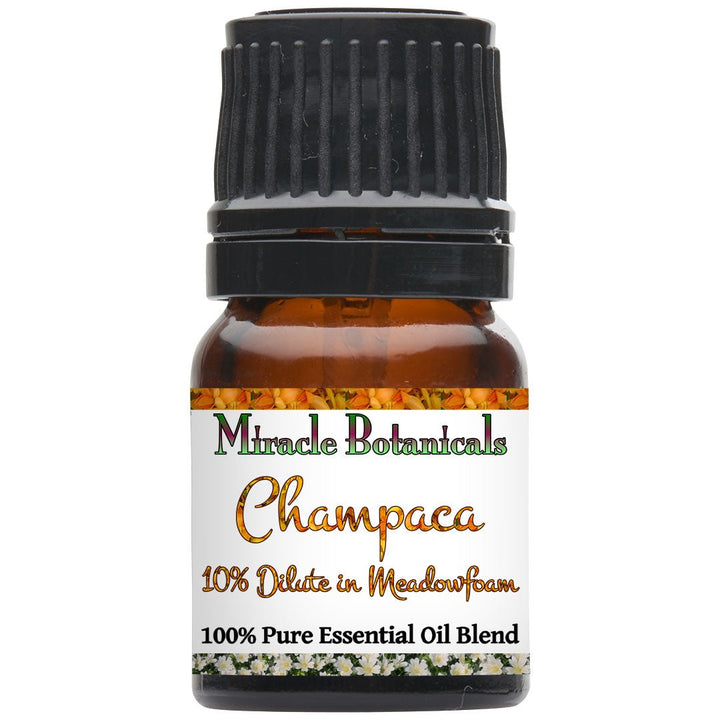 Champaca Essential Oil - 10% Dilute in Meadowfoam (10% Pure Michelia Champaca Preblended in 90% Limnanthes Alba) - Miracle Botanicals Essential Oils