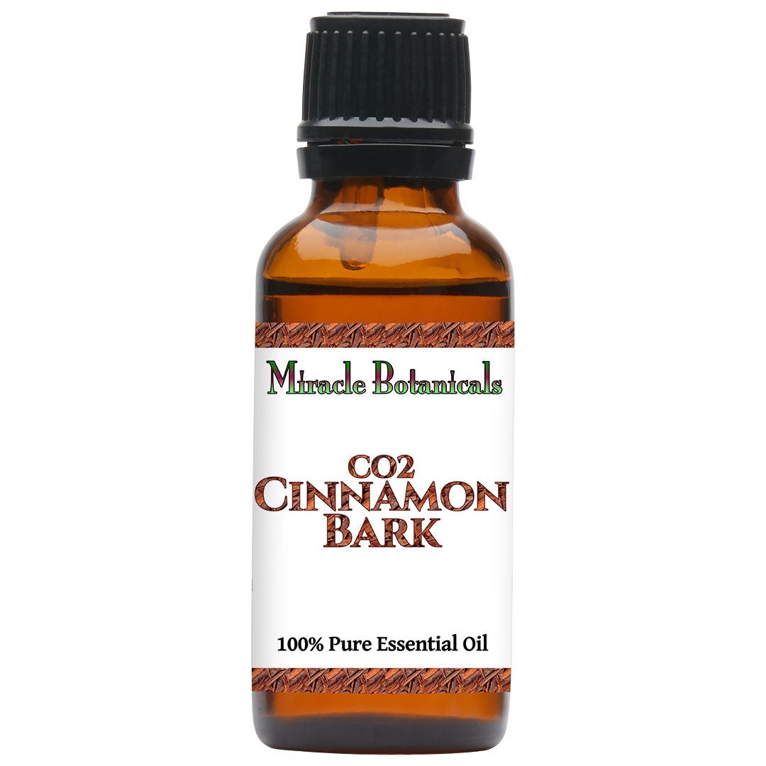Cinnamon Bark Essential Oil - CO2 Extracted (Cinnamomum Zeylanicum) - Miracle Botanicals Essential Oils