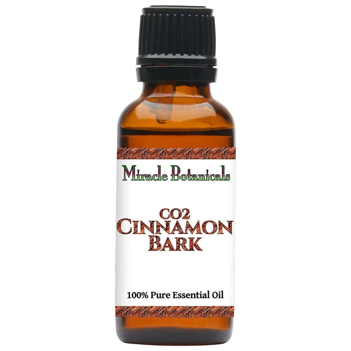 Cinnamon Bark Essential Oil - CO2 Extracted (Cinnamomum Zeylanicum) - Miracle Botanicals Essential Oils