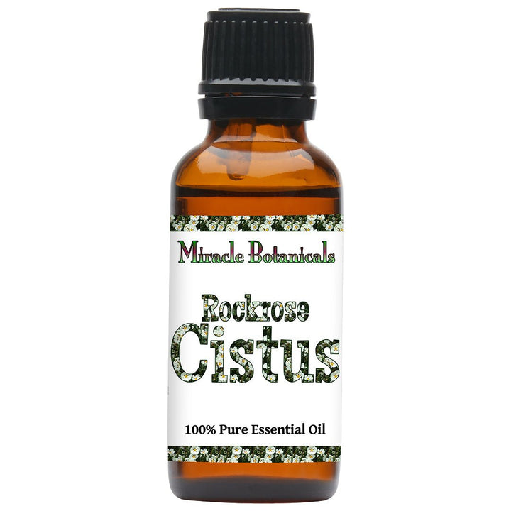 Cistus (Rockrose) Essential Oil (Cistus Ladaniferus) - Miracle Botanicals Essential Oils
