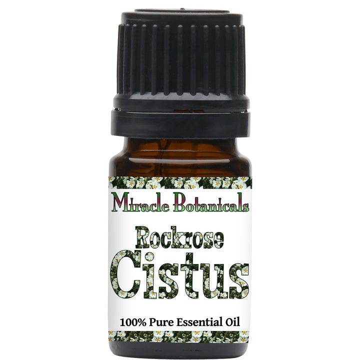 Cistus (Rockrose) Essential Oil (Cistus Ladaniferus) - Miracle Botanicals Essential Oils