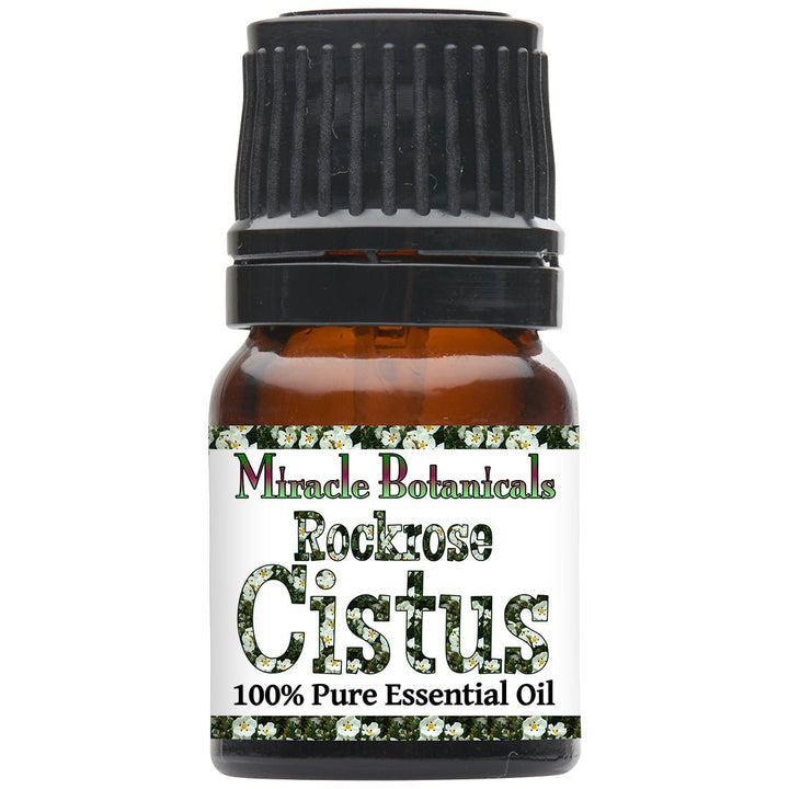 Cistus (Rockrose) Essential Oil (Cistus Ladaniferus) - Miracle Botanicals Essential Oils