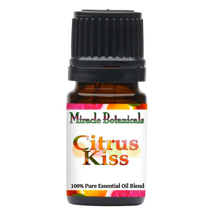 Citrus Kiss Essential Oil Blend - 100% Pure Essential Oil Blend of Mouthwatering Citrus~y Joy - Miracle Botanicals Essential Oils