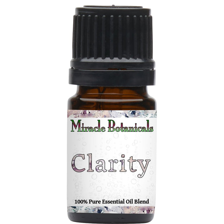 Clarity Essential Oil Blend - 100% Pure Essential Oil Blend for Physical and Mental Clarity - Miracle Botanicals Essential Oils