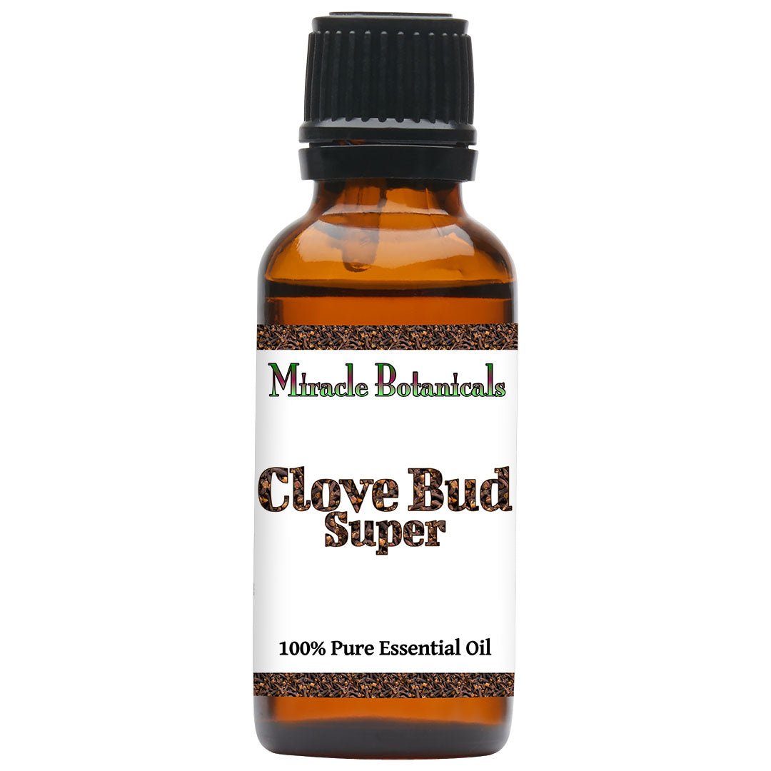 Clove Bud Essential Oil (Super) (Eugenia Caryophyllata) - Miracle Botanicals Essential Oils