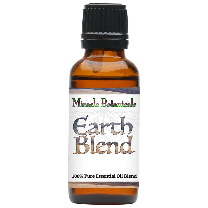 Earth Essential Oil Blend - 100% Essential Oil Blend for Grounding and Clearing - Miracle Botanicals Essential Oils