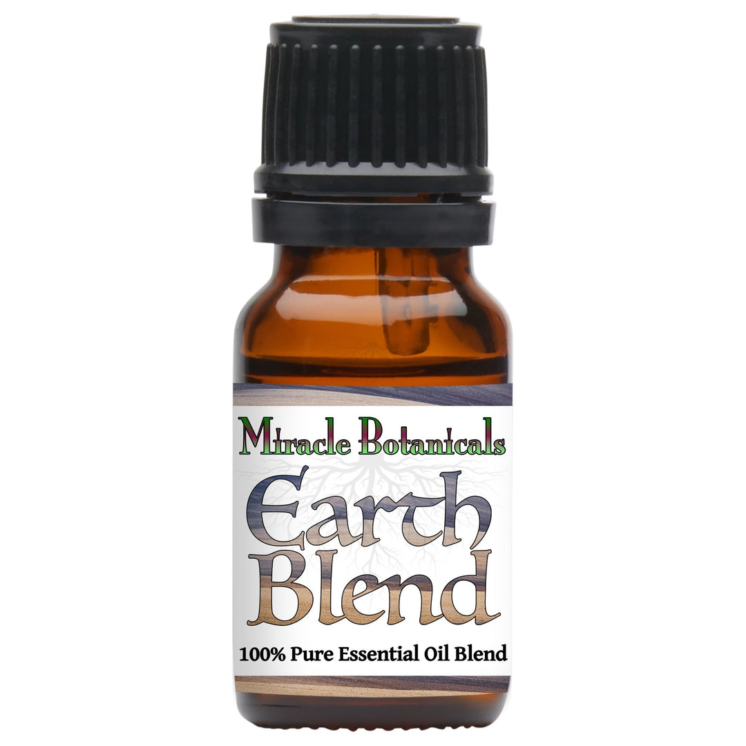 Earth Essential Oil Blend - 100% Essential Oil Blend for Grounding and Clearing - Miracle Botanicals Essential Oils