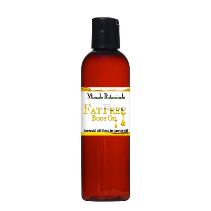 Fat Free Essential Oil Body Formula - Cellulite Reducing Blend of Essential Oils and Carrier Oils
