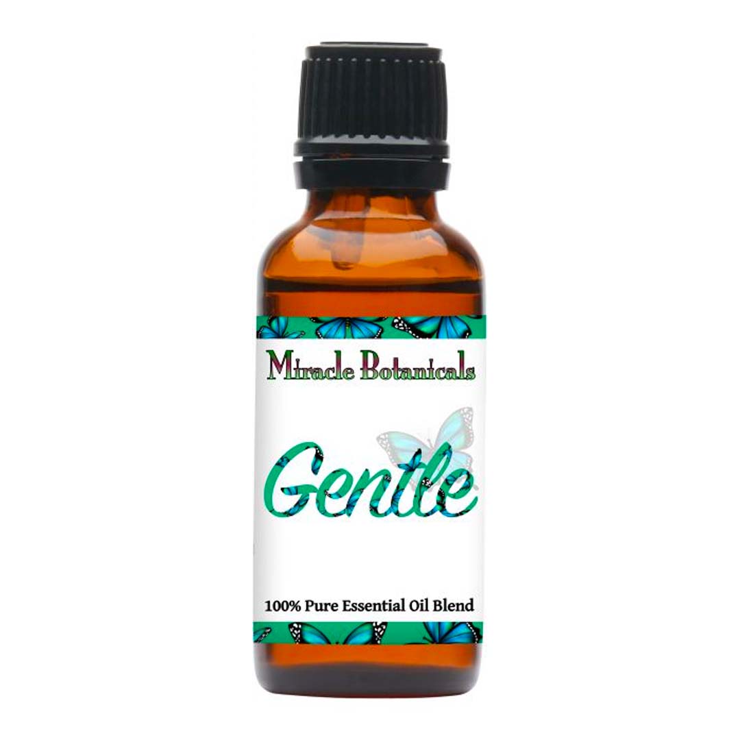 Gentle Essential Oil Blend - 100% Pure Essential Oil Blend for New Mothers, Newborns, Elderly & Sensitive - Miracle Botanicals Essential Oils