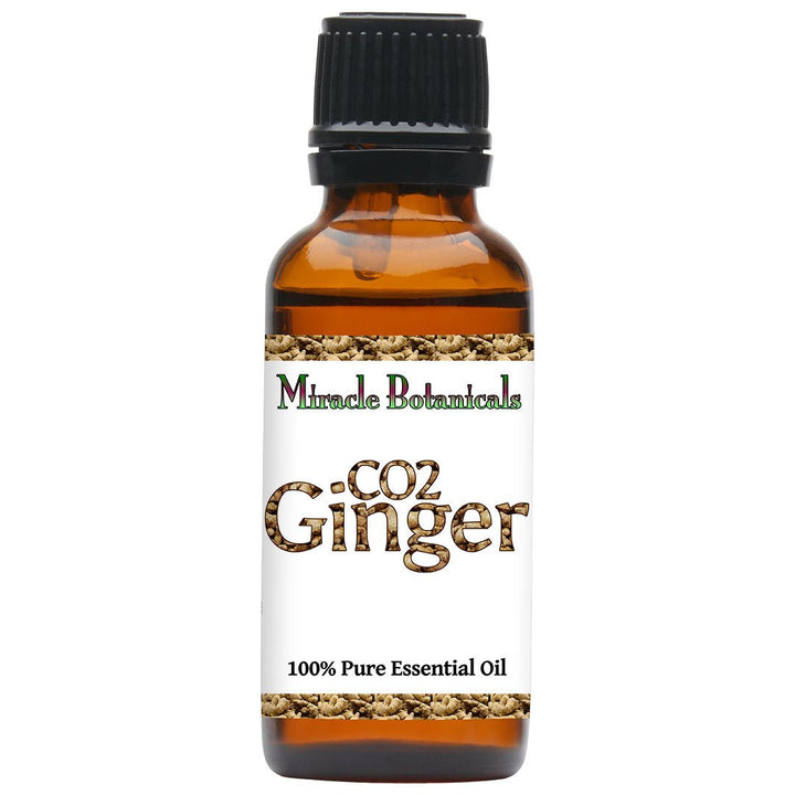 Ginger Essential Oil - CO2 Extracted (Zingiber Officinalis) - Miracle Botanicals Essential Oils