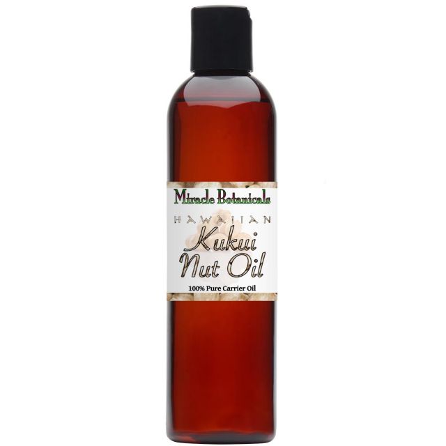 Hawaiian Kukui Nut Oil - Cold Pressed (Aleurites Moluccana) - Miracle Botanicals Essential Oils