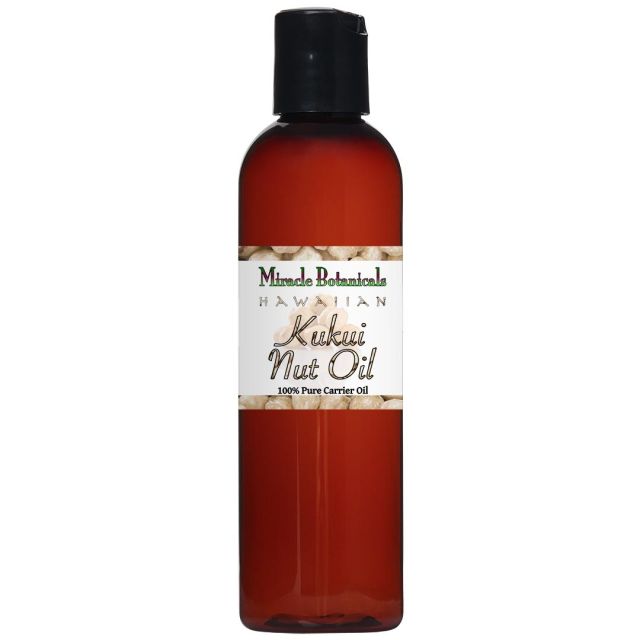 Hawaiian Kukui Nut Oil - Cold Pressed (Aleurites Moluccana) - Miracle Botanicals Essential Oils