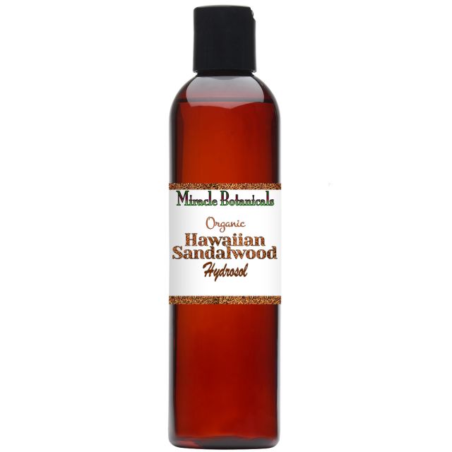 Hawaiian Sandalwood Hydrosol - Organic (Santalum Paniculatum) - Miracle Botanicals Essential Oils