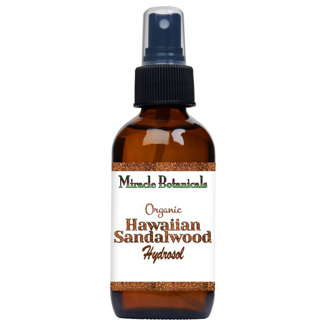 Hawaiian Sandalwood Hydrosol - Organic (Santalum Paniculatum) - Miracle Botanicals Essential Oils