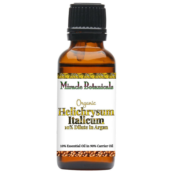 Helichrysum Italicum Essential Oil - Organic - France (Helichrysum Italicum G. Don) - Miracle Botanicals Essential Oils