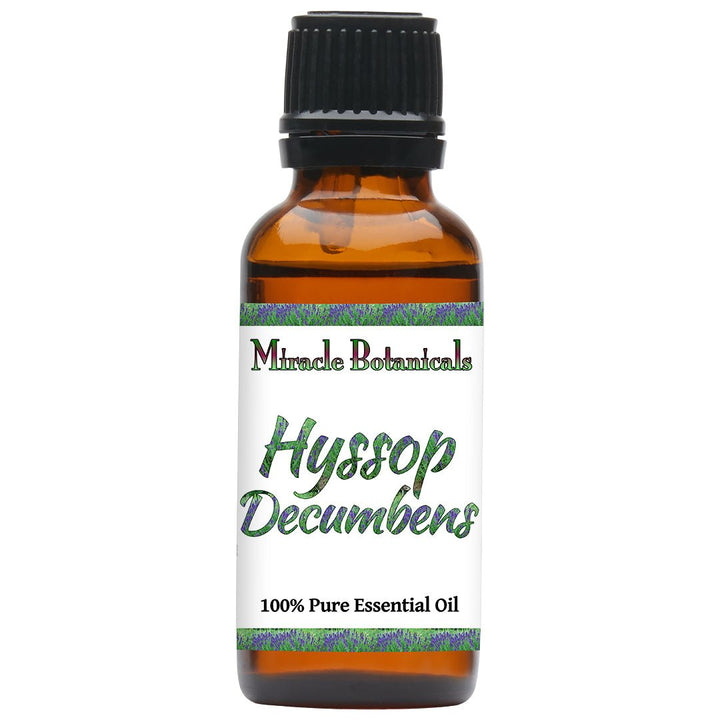 Hyssop Decumbens Essential Oil (Hyssopus Decumbens) - Miracle Botanicals Essential Oils