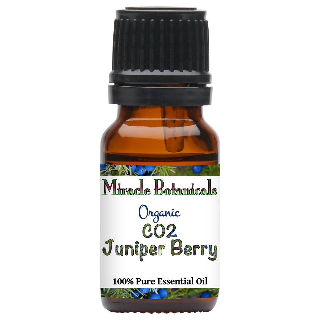 Juniper Berry Essential Oil - Organic - Co2 Extracted (Juniperus Communis) - Miracle Botanicals Essential Oils