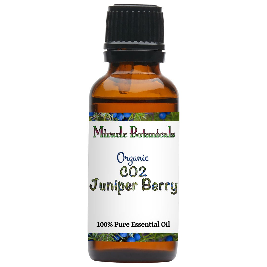 Juniper Berry Essential Oil - Organic - Co2 Extracted (Juniperus Communis) - Miracle Botanicals Essential Oils