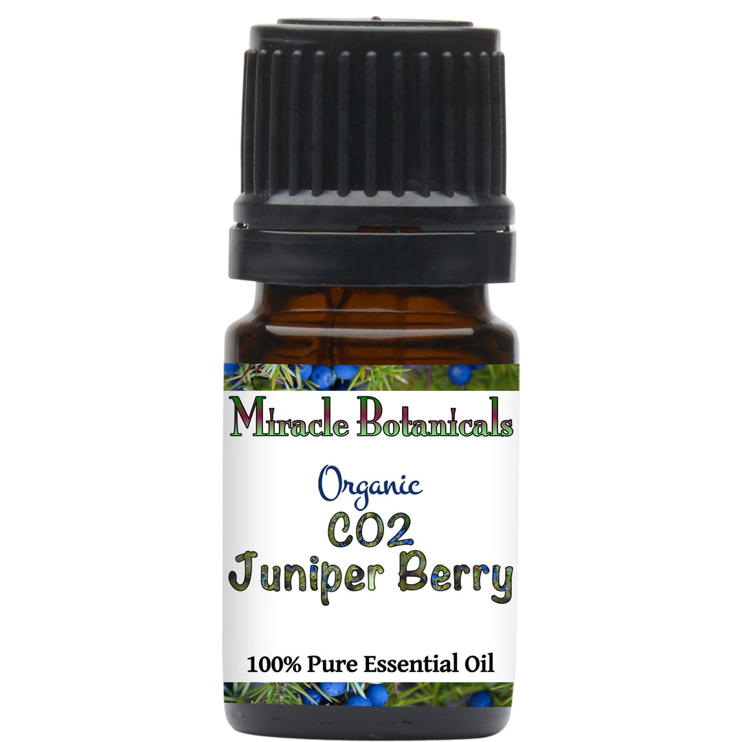 Juniper Berry Essential Oil - Organic - Co2 Extracted (Juniperus Communis) - Miracle Botanicals Essential Oils
