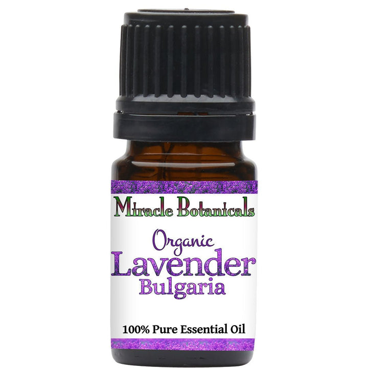 Lavender (Bulgaria) Essential Oil - Organic (Lavandula Angustifolia) - Miracle Botanicals Essential Oils