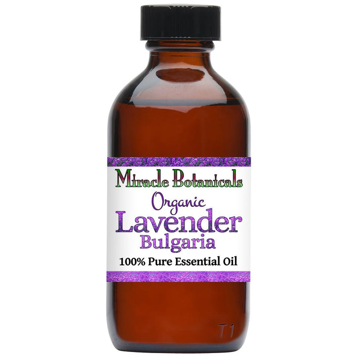 Lavender (Bulgaria) Essential Oil - Organic (Lavandula Angustifolia) - Miracle Botanicals Essential Oils