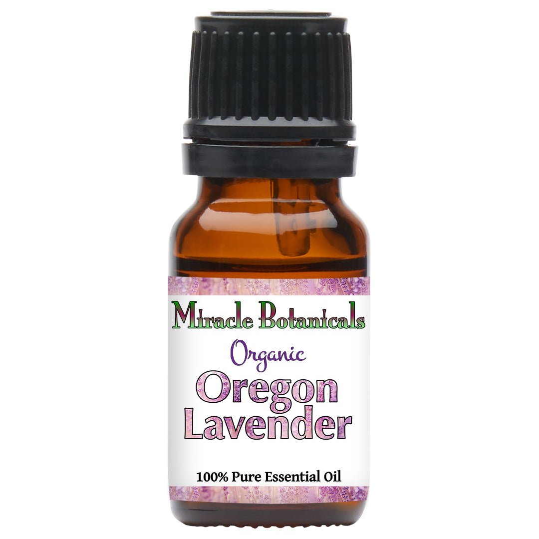Lavender (Oregon) Essential Oil - Organic (Lavandula Angustifolia) - Miracle Botanicals Essential Oils