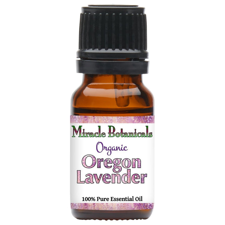 Lavender (Oregon) Essential Oil - Organic (Lavandula Angustifolia) - Miracle Botanicals Essential Oils