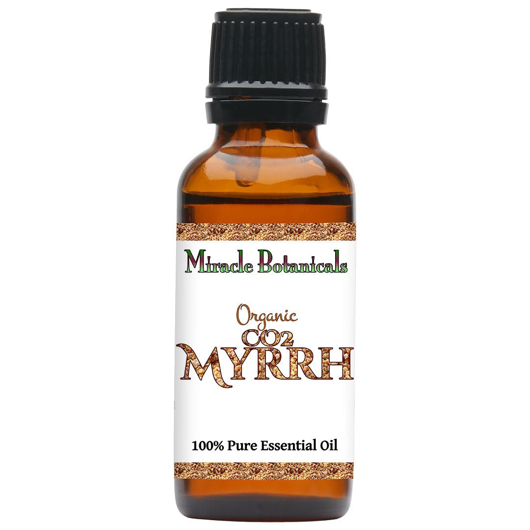 Myrrh Essential Oil - CO2 Extracted - Organic (Commiphora Myrrha) - Miracle Botanicals Essential Oils