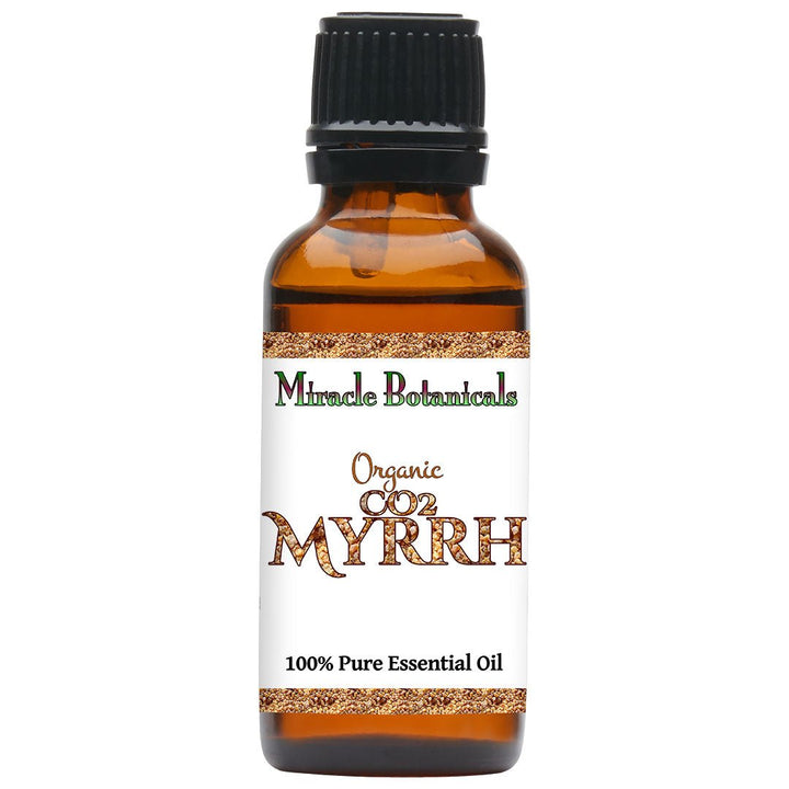 Myrrh Essential Oil - CO2 Extracted - Organic (Commiphora Myrrha) - Miracle Botanicals Essential Oils