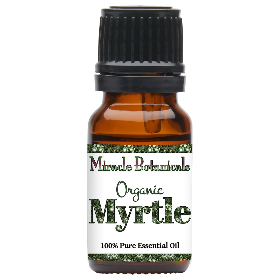 Myrtle Essential Oil - Organic (Myrtus Communis) - Miracle Botanicals Essential Oils